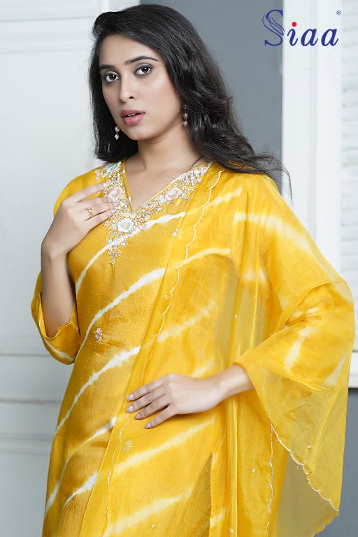 PF8286 - , Kurtis , Ethnic Clothing Hand Embroidery Kurta Sets Leheria