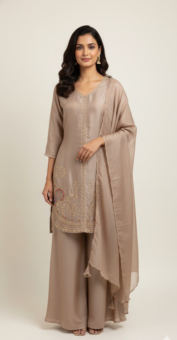 Kurta Set with Divider