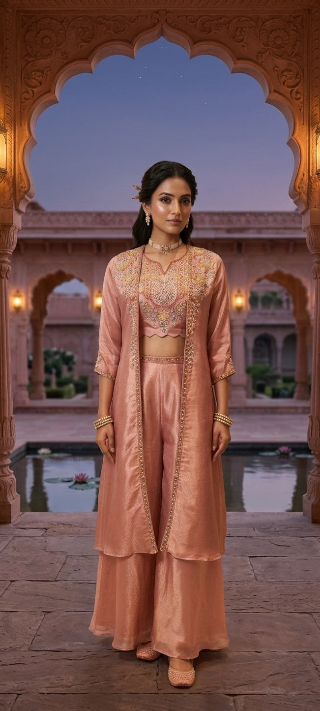 Shrug Jacket With Divider.