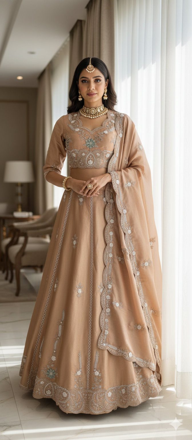 Kali Lehenga Set