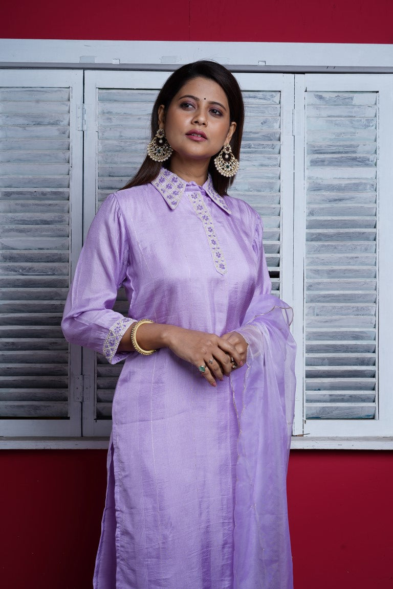 PF7382 Kurtis Ethnic Clothing Hand Embroidery Kurta Sets Silk