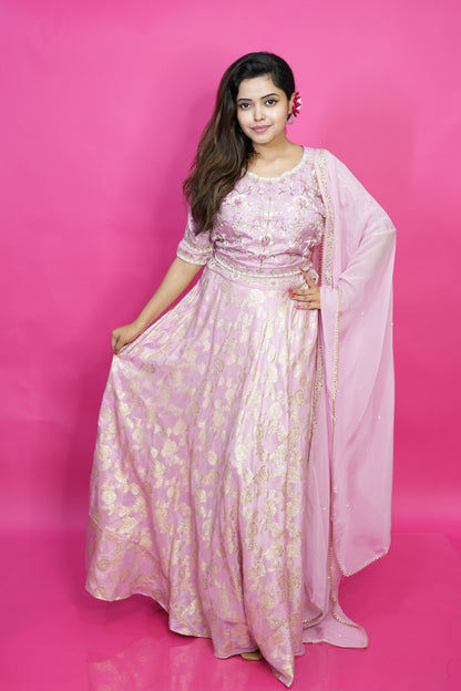 PF7468 - , Kurtis , Casual Wear Cocktail Collection Contemporary Clothing Cord Sets Hand Embroidery Silk Skirts sets