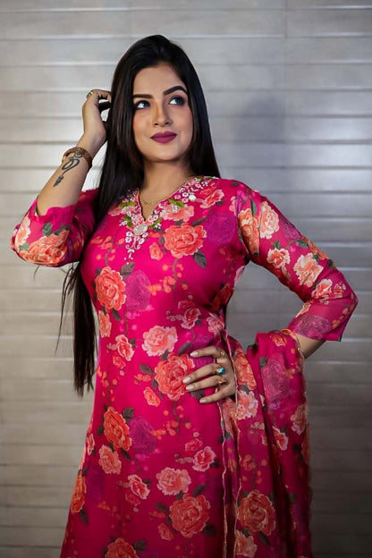 PF7685 - , Kurtis , Cotton Ethnic Clothing Kurta Sets Printed