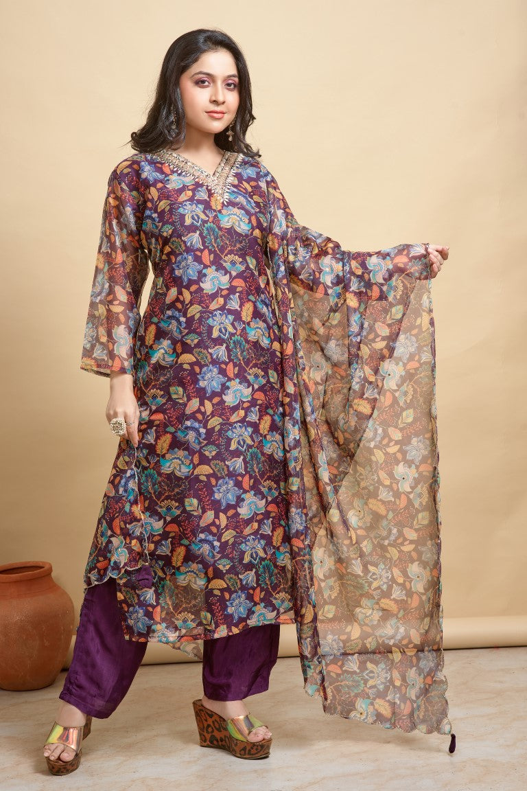 PF7841 Kurtis Chinnon Ethnic Clothing Kurta Sets Printed