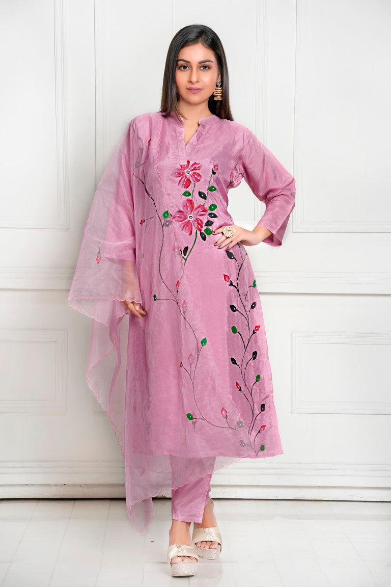 PF8099 Kurtis Casual Wear Kurta Sets Printed Silk