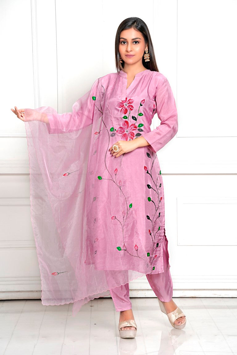 PF8099 Kurtis Casual Wear Kurta Sets Printed Silk