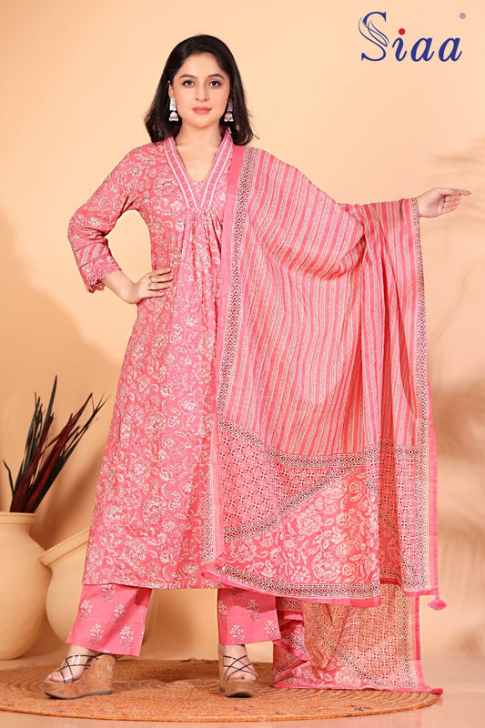 PF8160 Kurtis Casual Wear Georgette Kurta Sets Printed