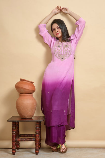 PF8188 Lavender Kurtis