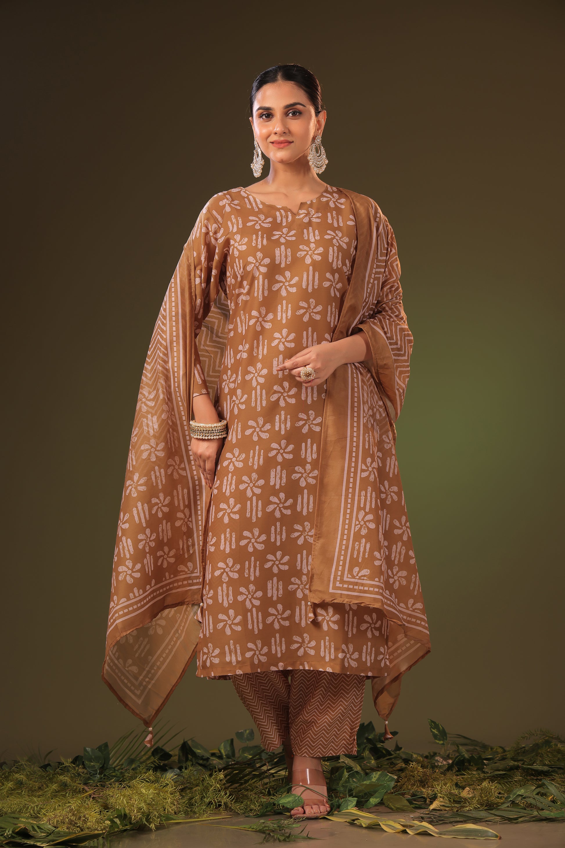 PF8851 - , , Casual Wear Ethnic Clothing Festive Collection fresh Release Kurta Sets Printed Silk Trending Collection