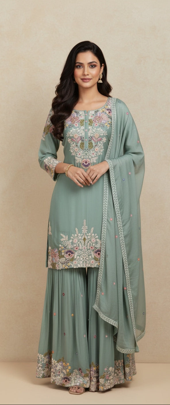 Kurta Set with Divider.