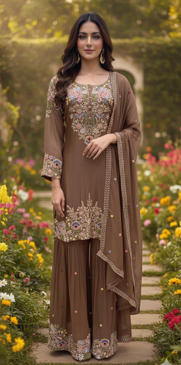 Kurta Set with Divider.