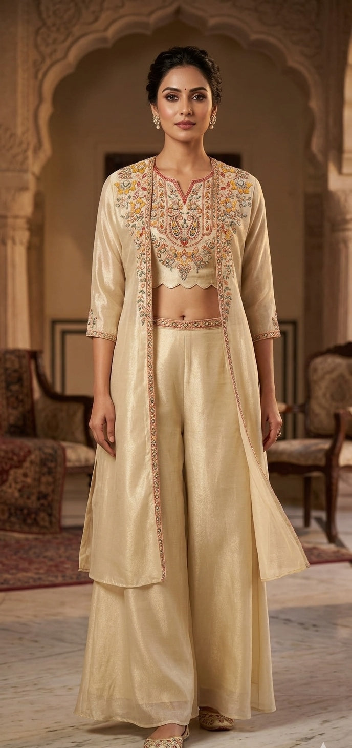 Shrug Jacket With Divider.
